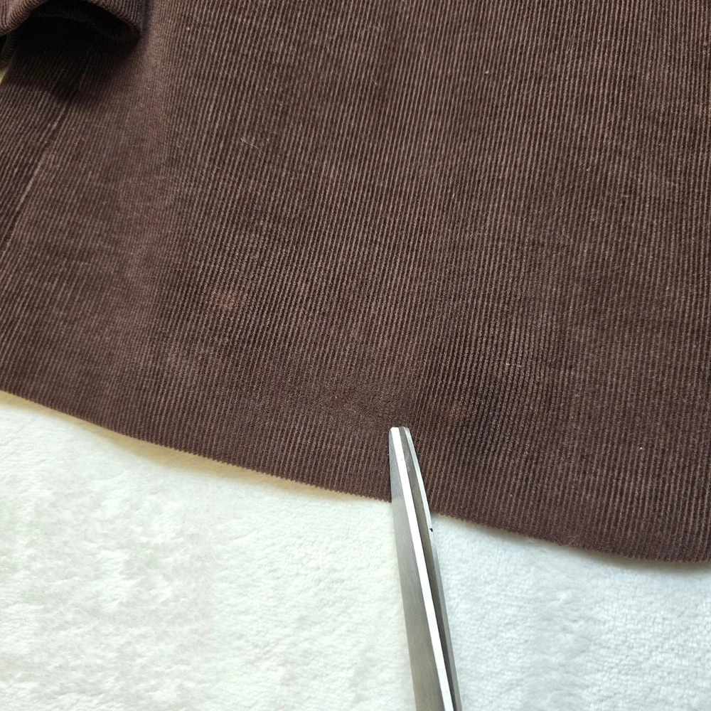 Burberry London Corduroy‎ Sport Coat Mens 44L 44 Brown Bespoke Cotton Cashmere